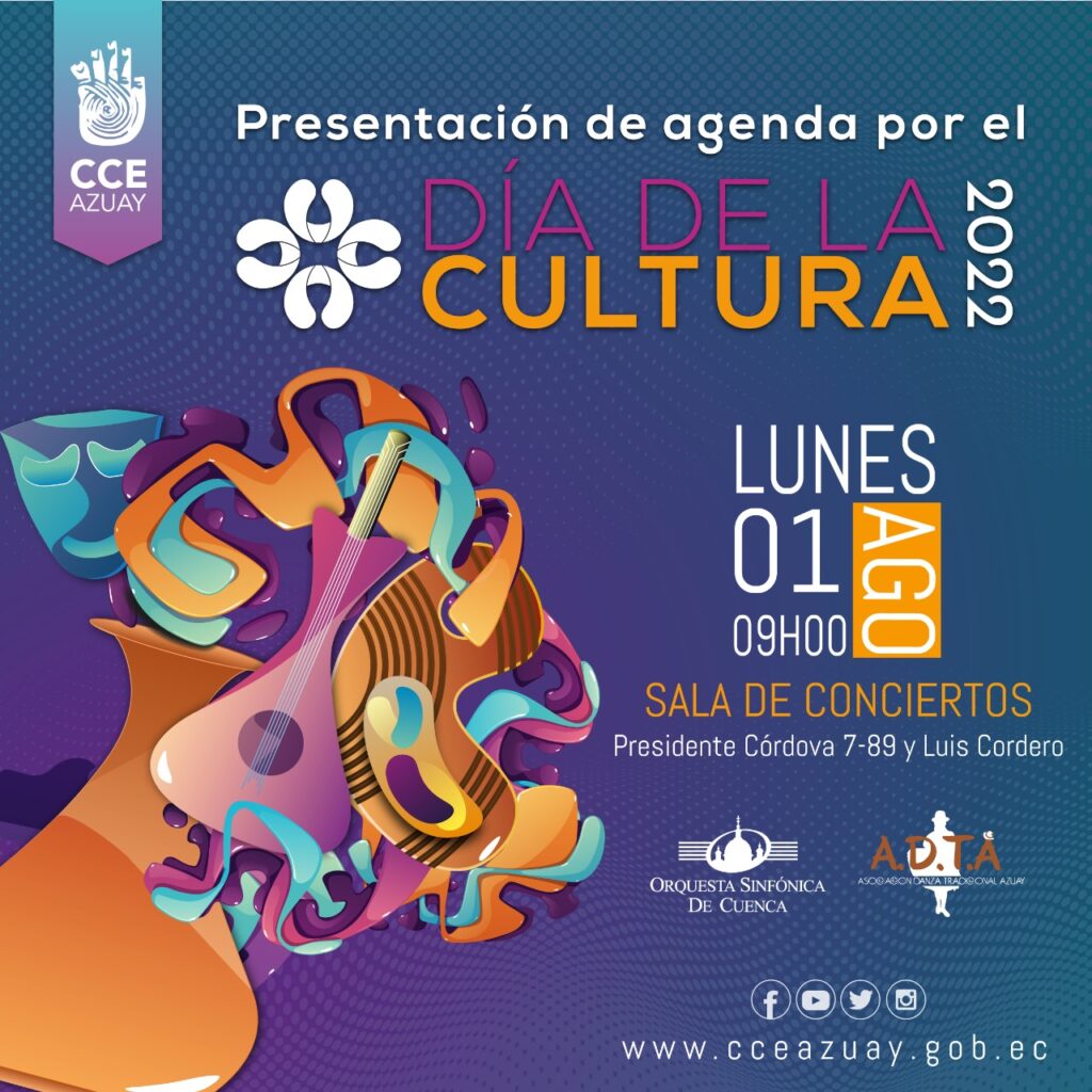 Presentación de la Agenda por el Día de la Cultura 2022 Casa de la