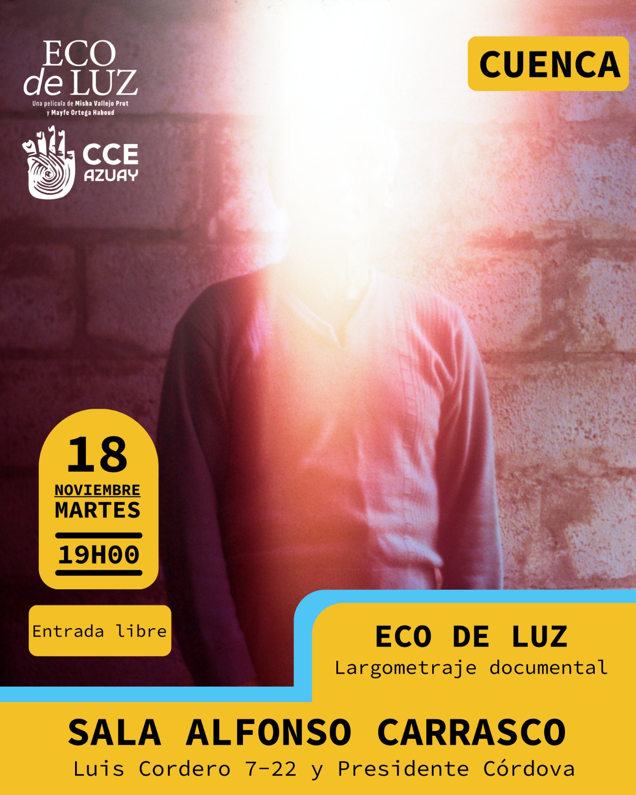 Estreno en Cuenca: ECO DE LUZ (2024)