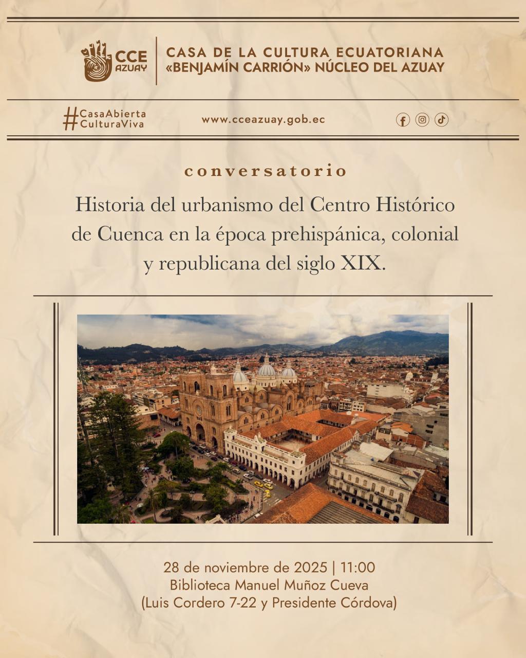 Historia del urbanismo del Centro Histórico de Cuenca