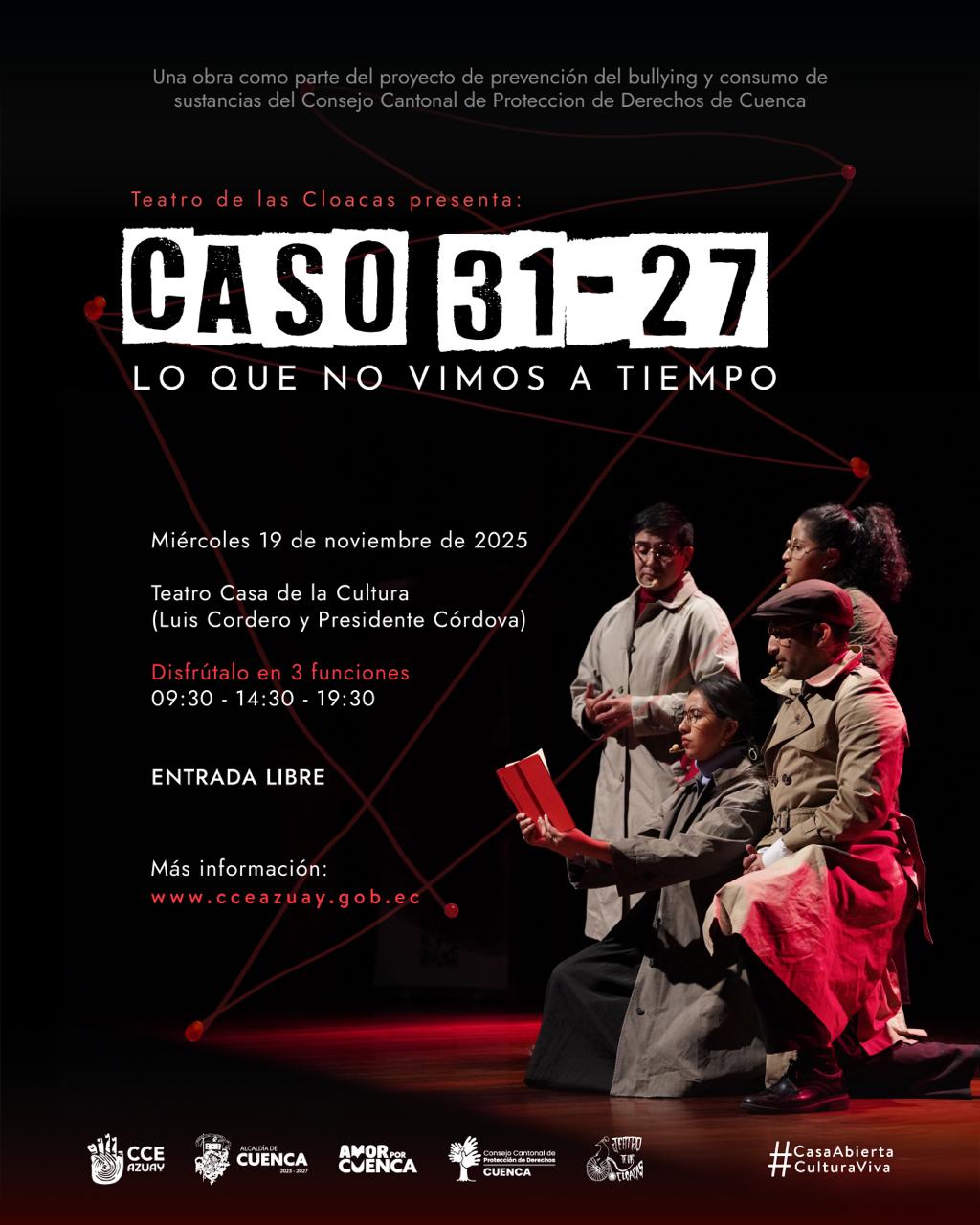 Teatro social en Cuenca Ecuador
