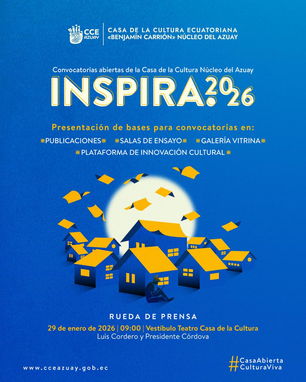 Rueda de prensa INSPIRA 2026
