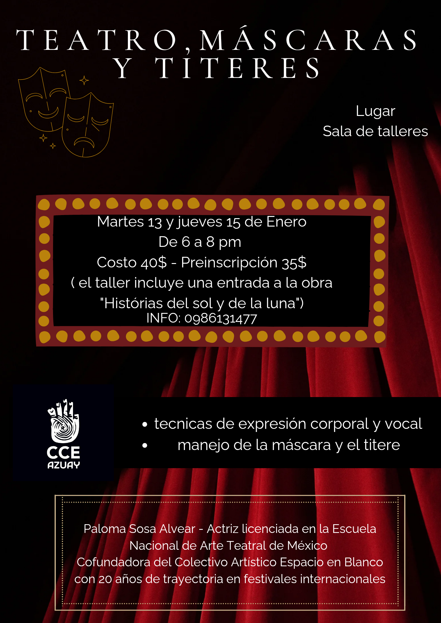Proceso escénico teatro mexicano