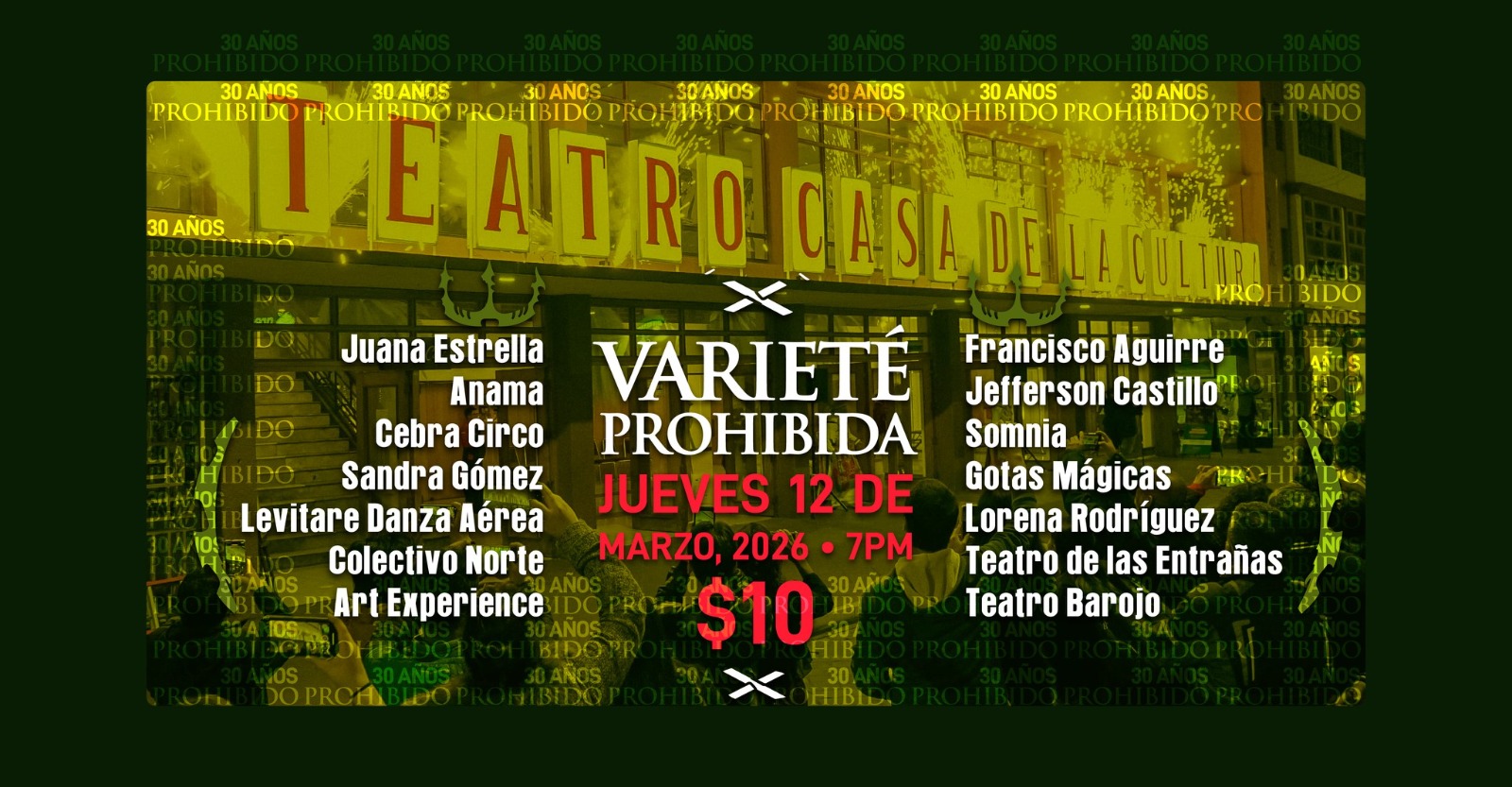 Varieté Prohibida 30 años