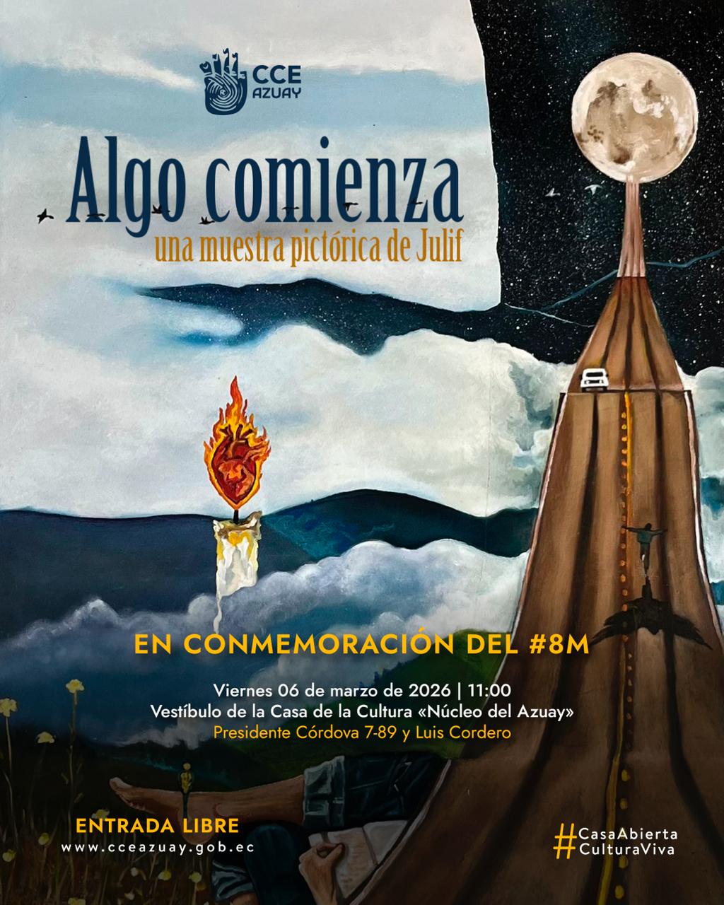 Exposición Algo Comienza
