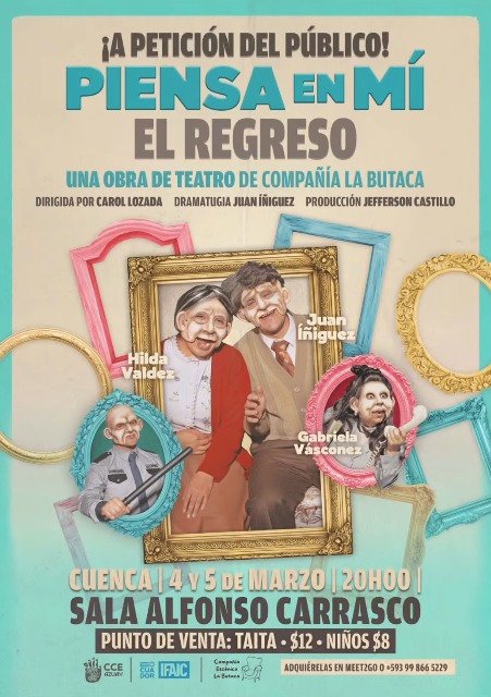 obra de teatro Piensa en Mí