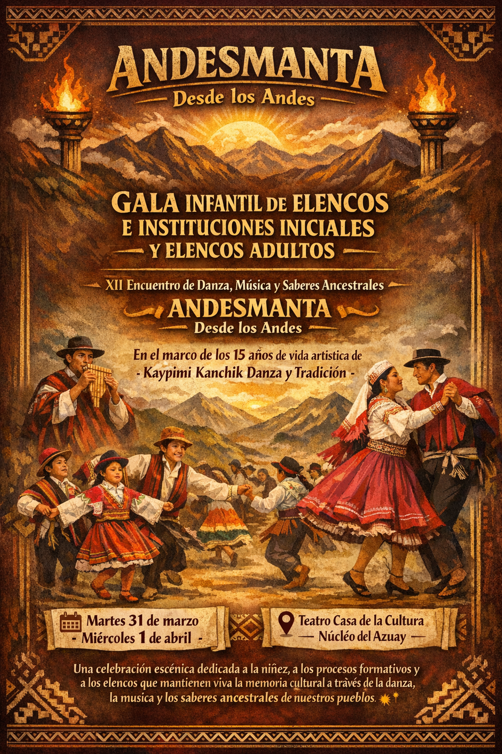 gala Andesmanta danza ancestral