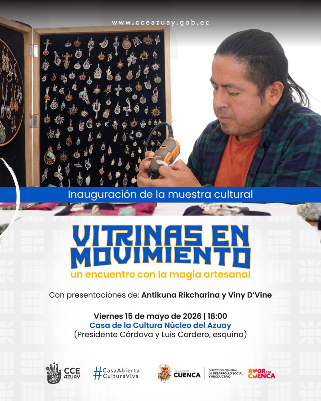 vitrinas en movimiento